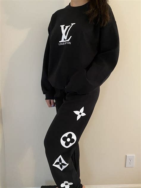 louis vuitton butterfly sweater|Louis Vuitton sweatsuit.